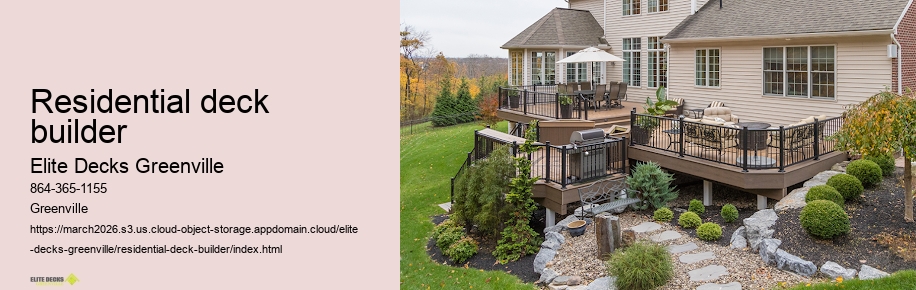 residential deck builder