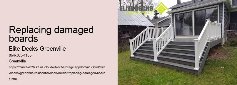 Replacing damaged boards